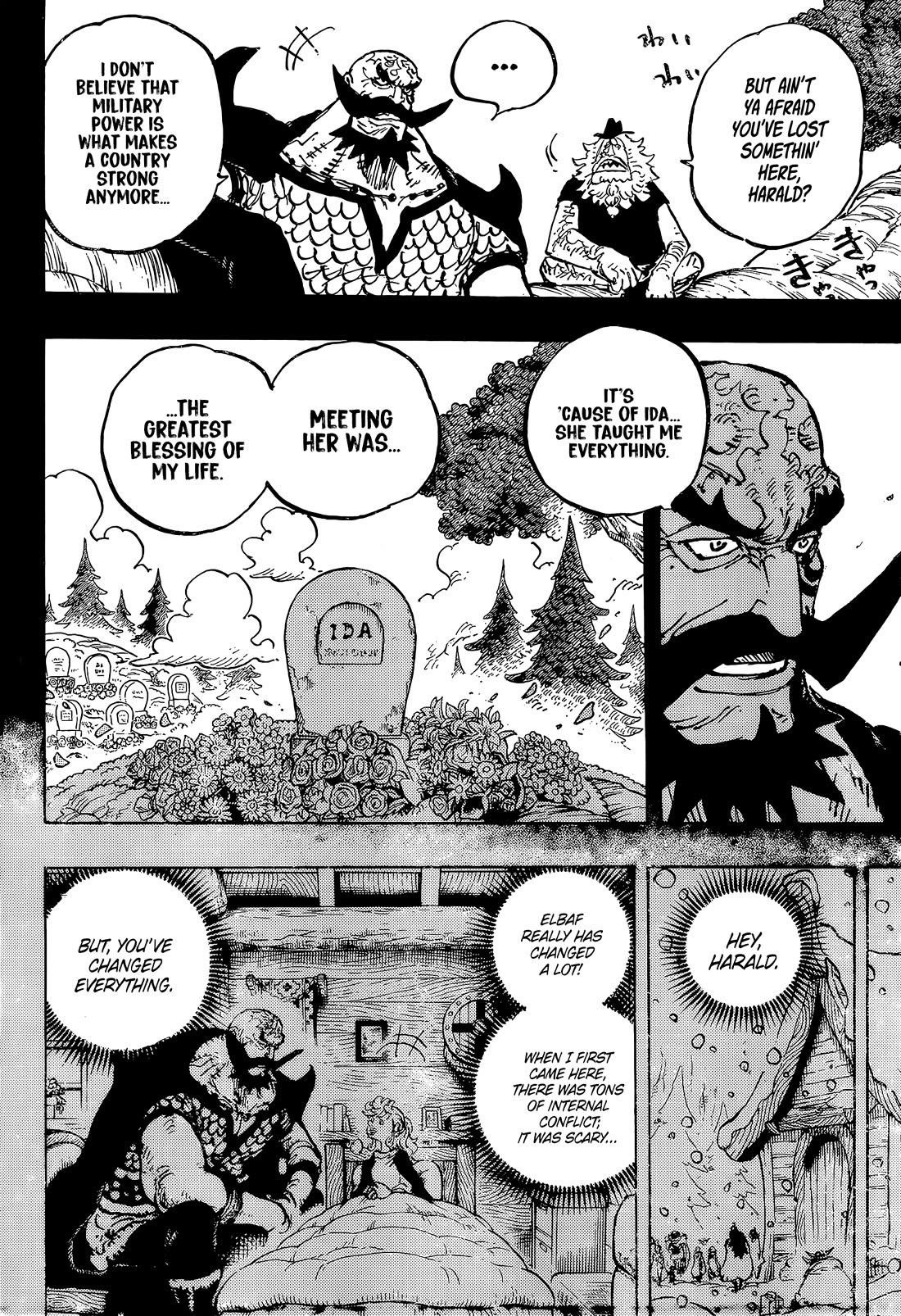 One Piece manga, chapter 1168, page 5 of 20