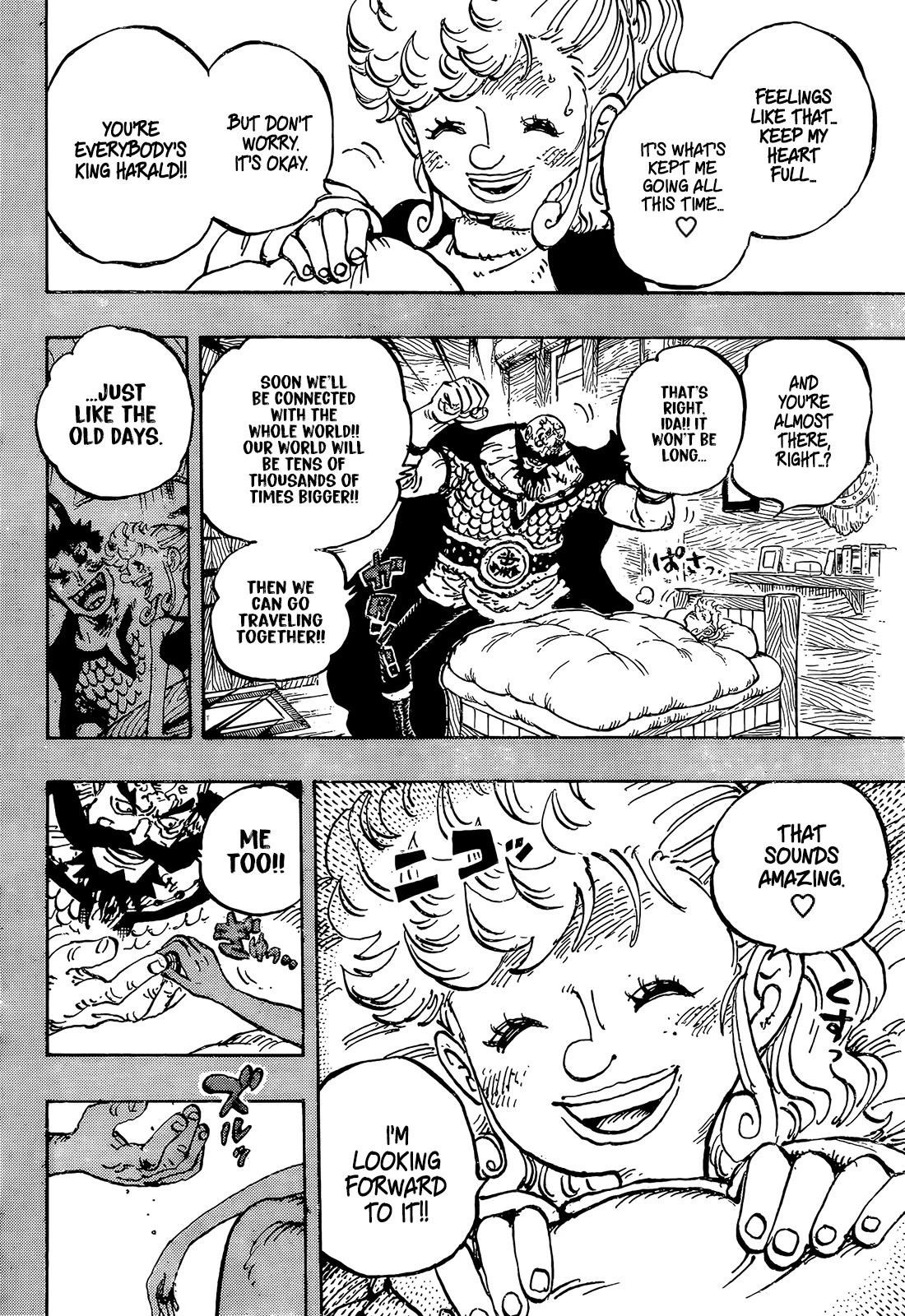 One Piece manga, chapter 1168, page 7 of 20