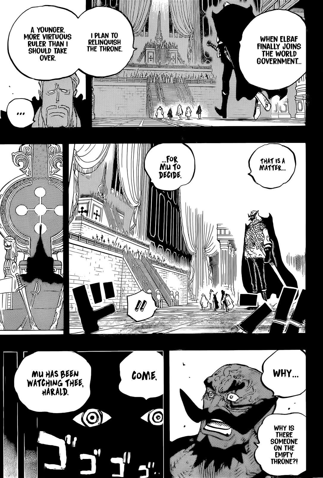 One Piece manga, chapter 1168, page 10 of 20