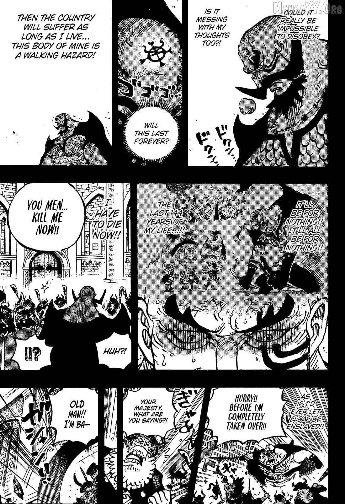 One Piece Chapter 1169 page 5 - Chapter 1169: My Death Cannot Come Soon Enough