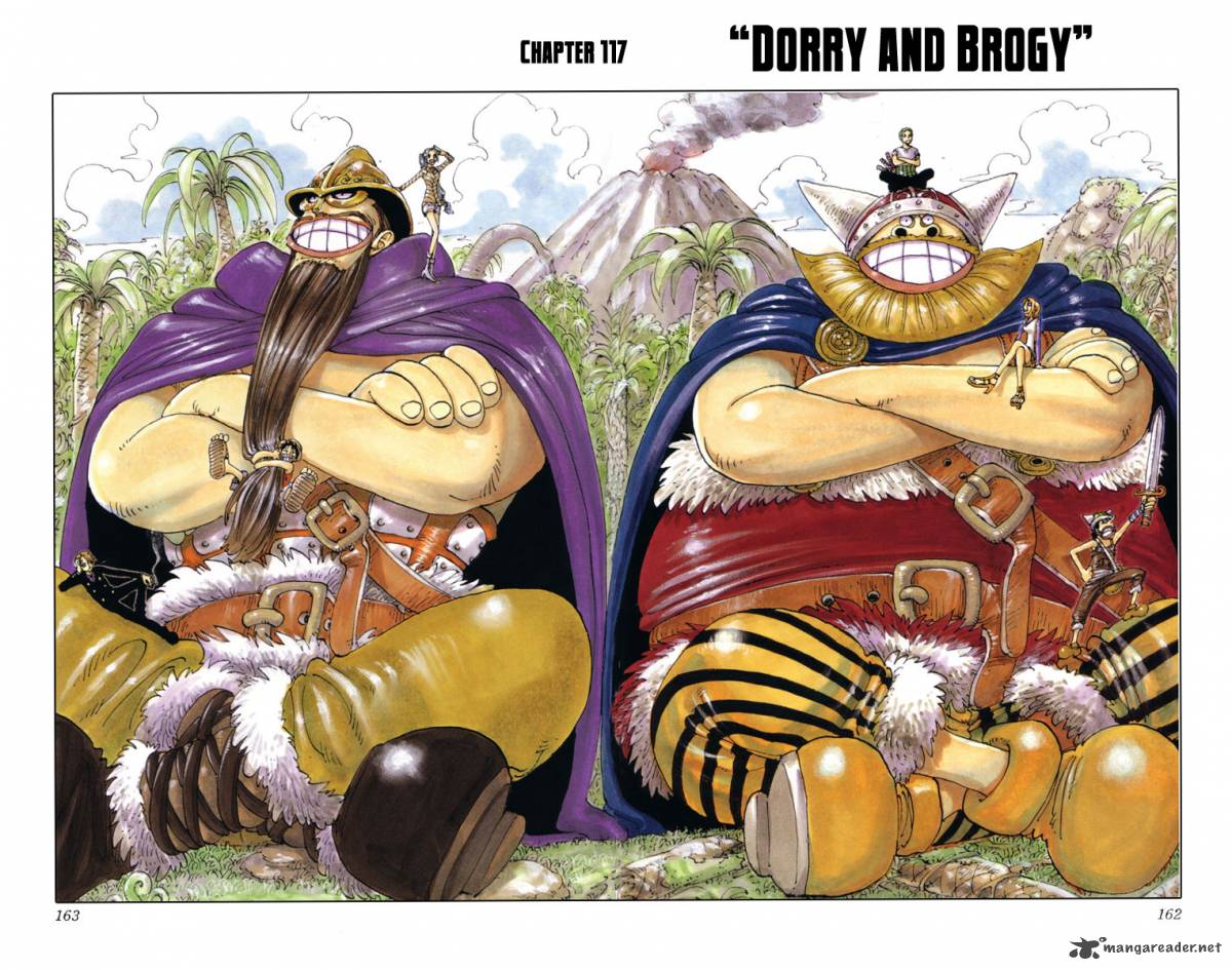 One Piece Chapter 117 page 1 - Chapter 117: Dorry and Brogy