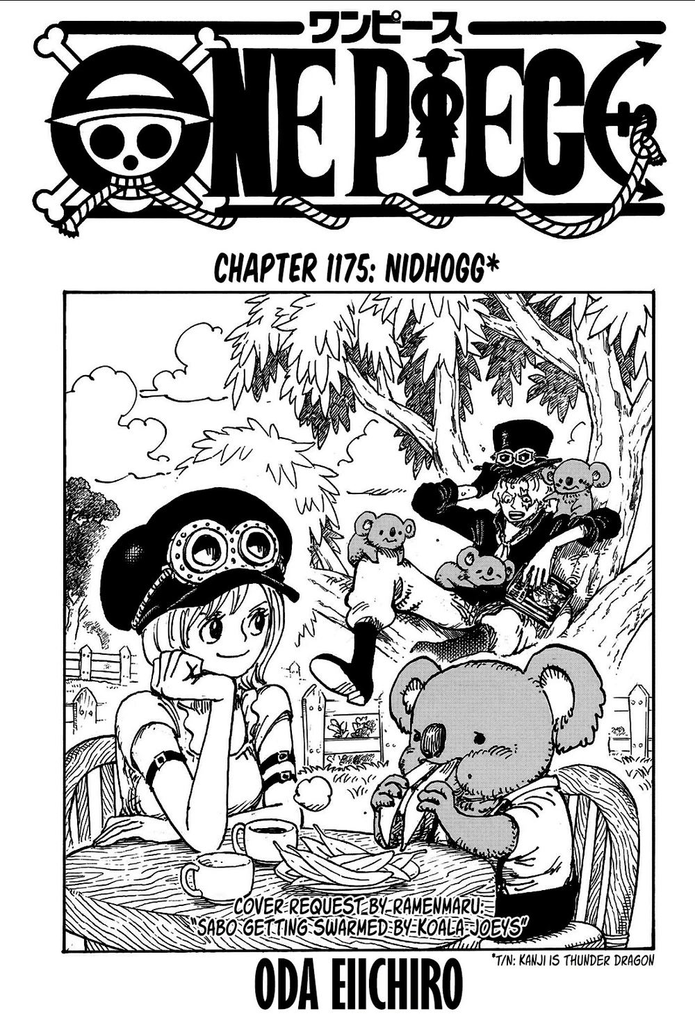One Piece Chapter 1175 page 1 - Chapter 1175: Nidhogg*