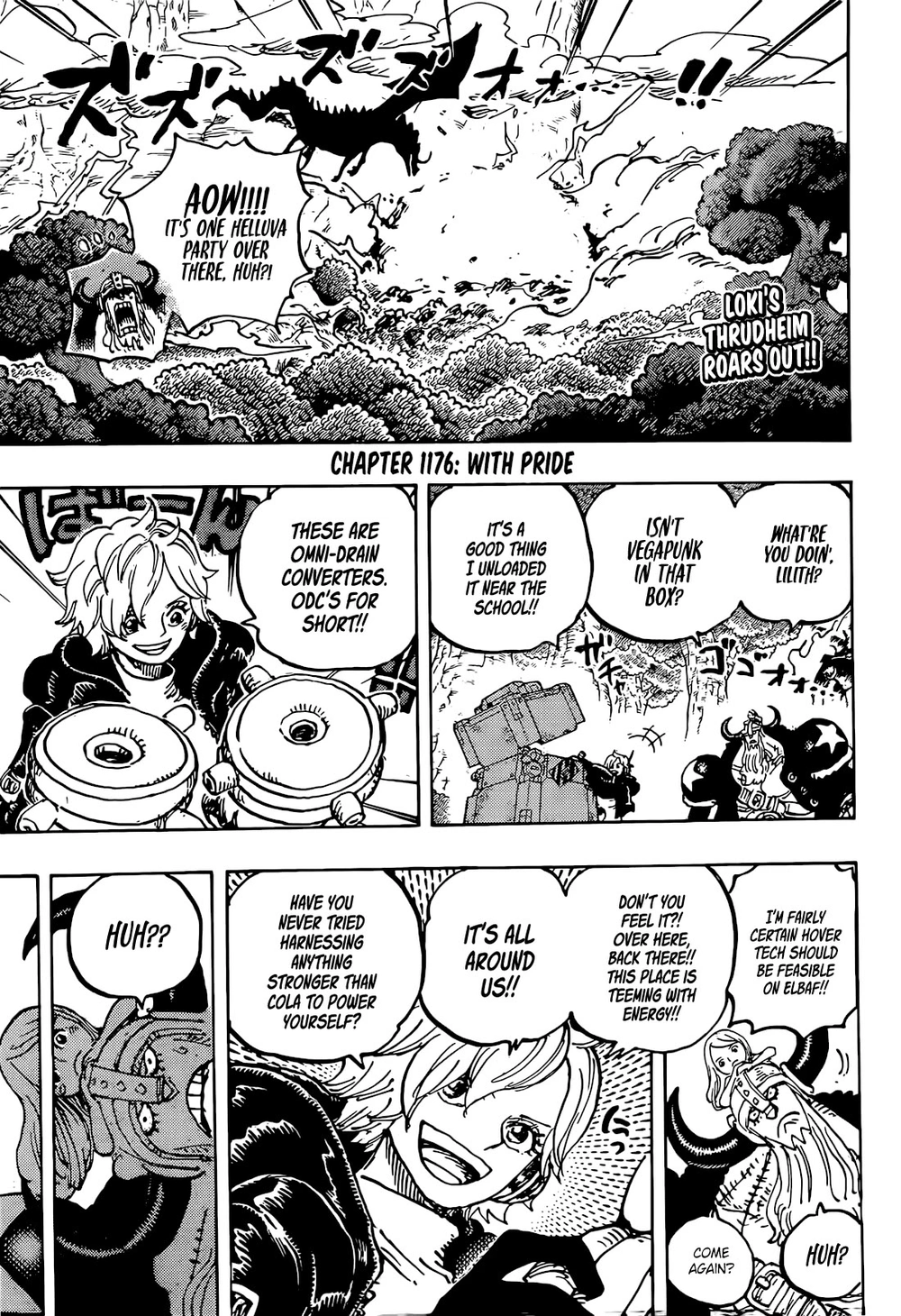 One Piece Chapter 1176 page 1 - Chapter 1176: With Pride