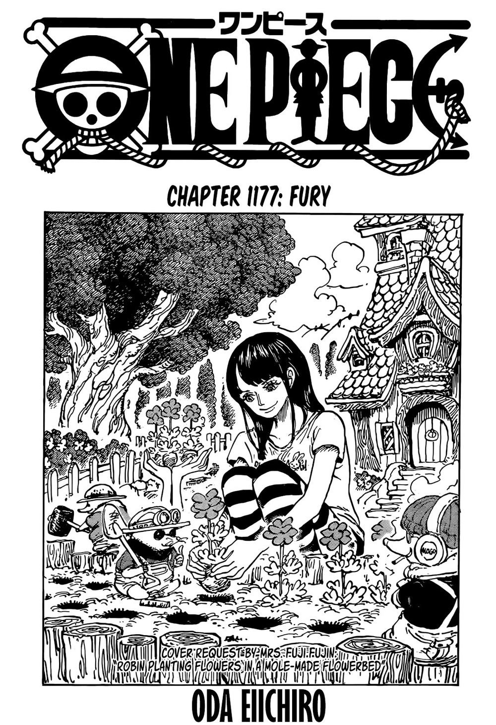 One Piece Chapter 1177 page 1 - Chapter 1177: Fury