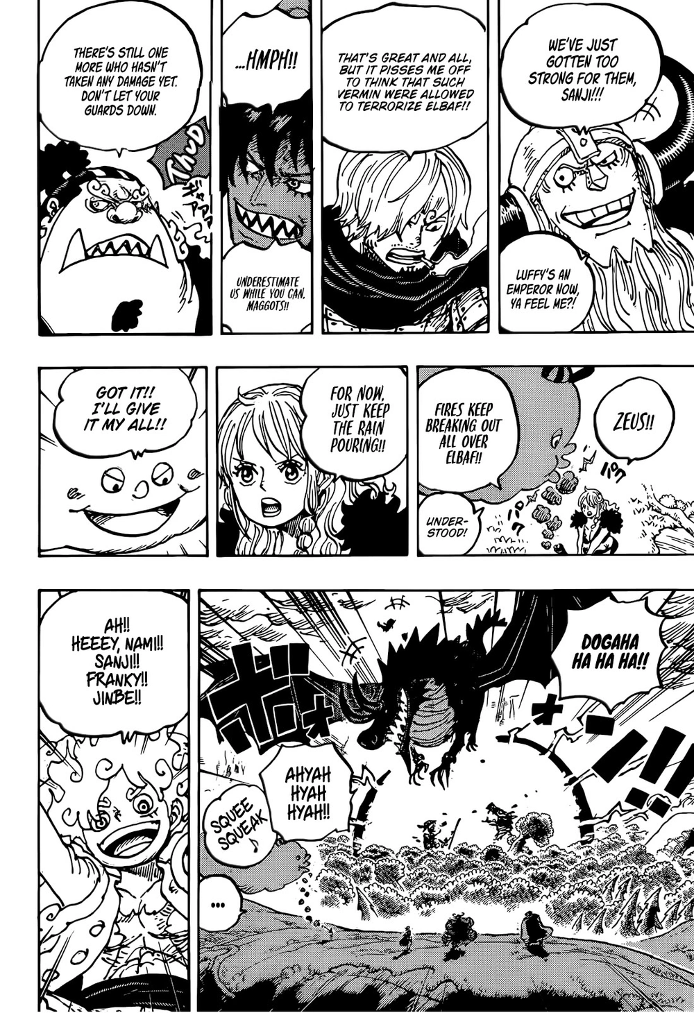 One Piece Chapter 1177 page 10 - Chapter 1177: Fury