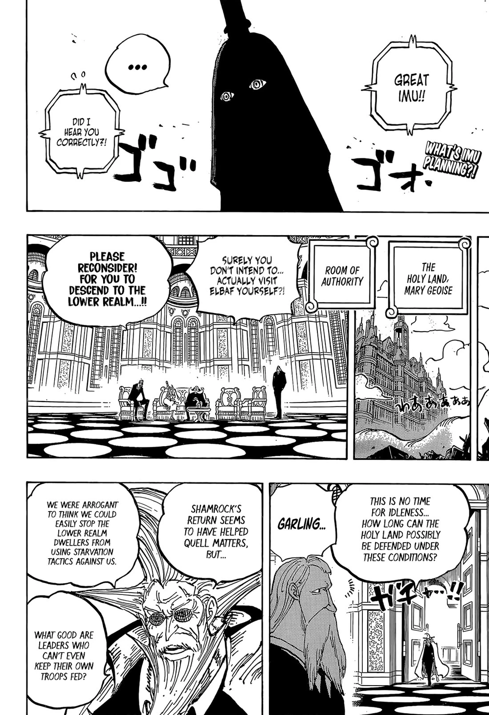 One Piece Chapter 1179 page 2 - Chapter 1179: Nerona Imu Descends