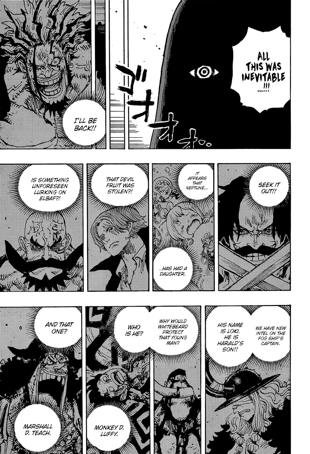 One Piece Chapter 1179 page 5 - Chapter 1179: Nerona Imu Descends