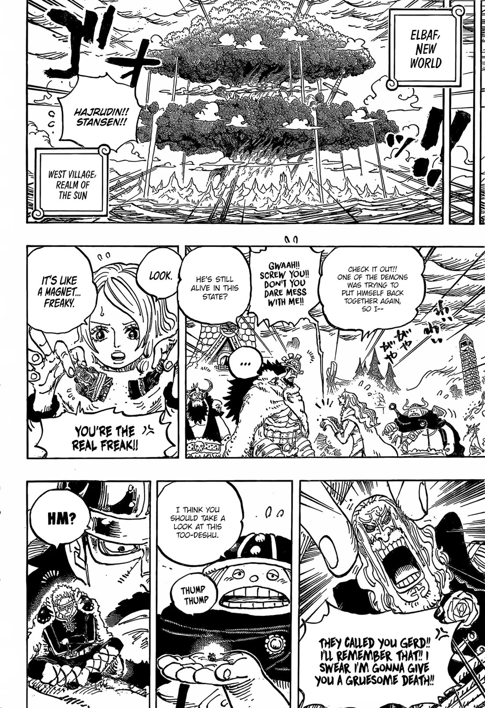One Piece Chapter 1179 page 8 - Chapter 1179: Nerona Imu Descends