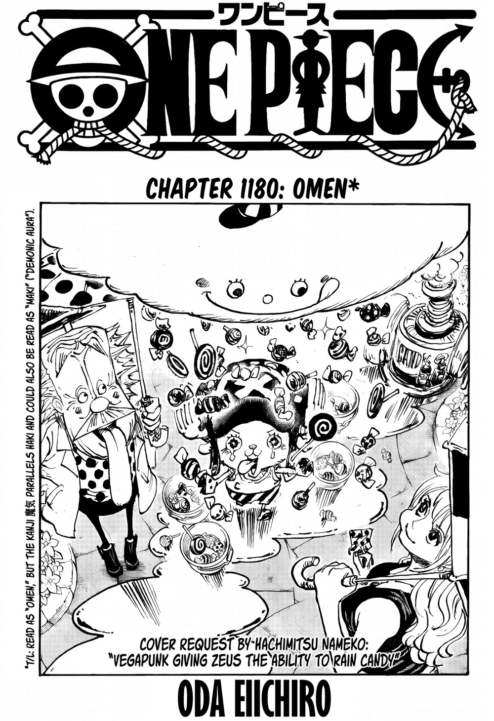One Piece Chapter 1180 page 1 - Chapter 1180: Omen