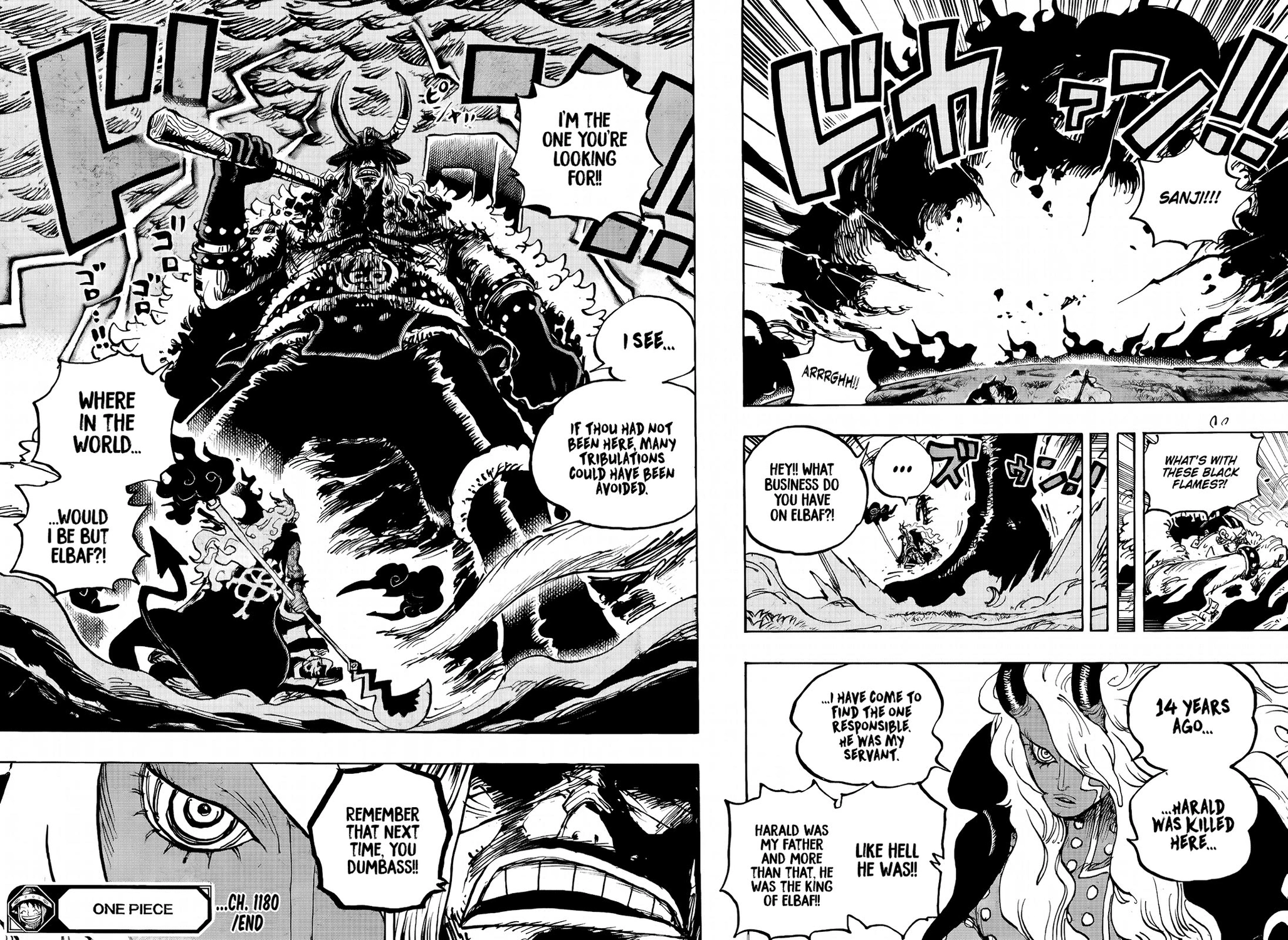 One Piece Chapter 1180 page 16 - Chapter 1180: Omen