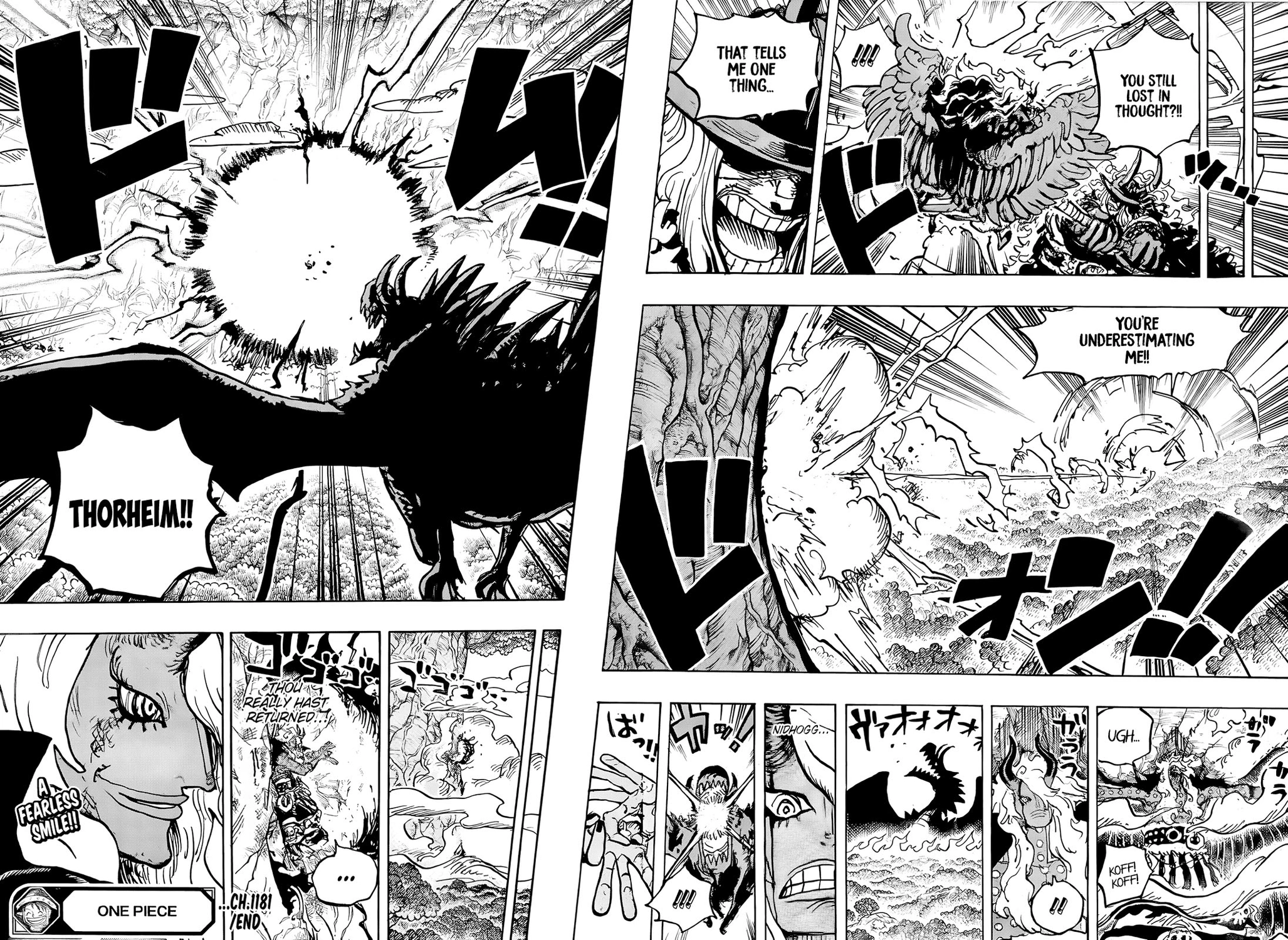 One Piece Chapter 1181 page 12 - Chapter 1181: A God and A Devil