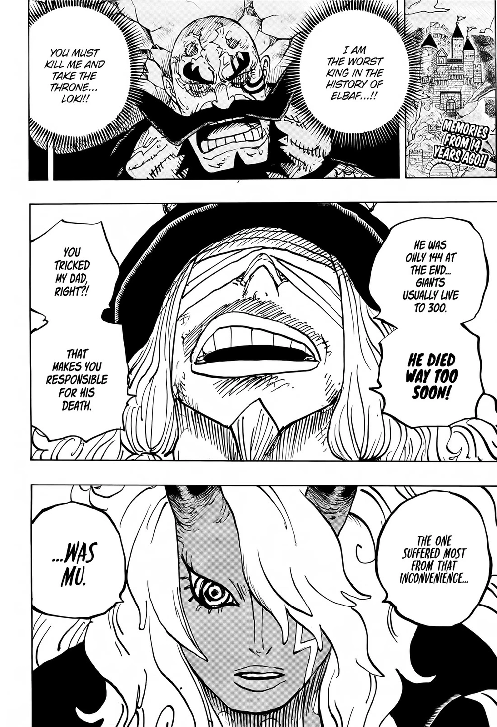 One Piece Chapter 1181 page 2 - Chapter 1181: A God and A Devil