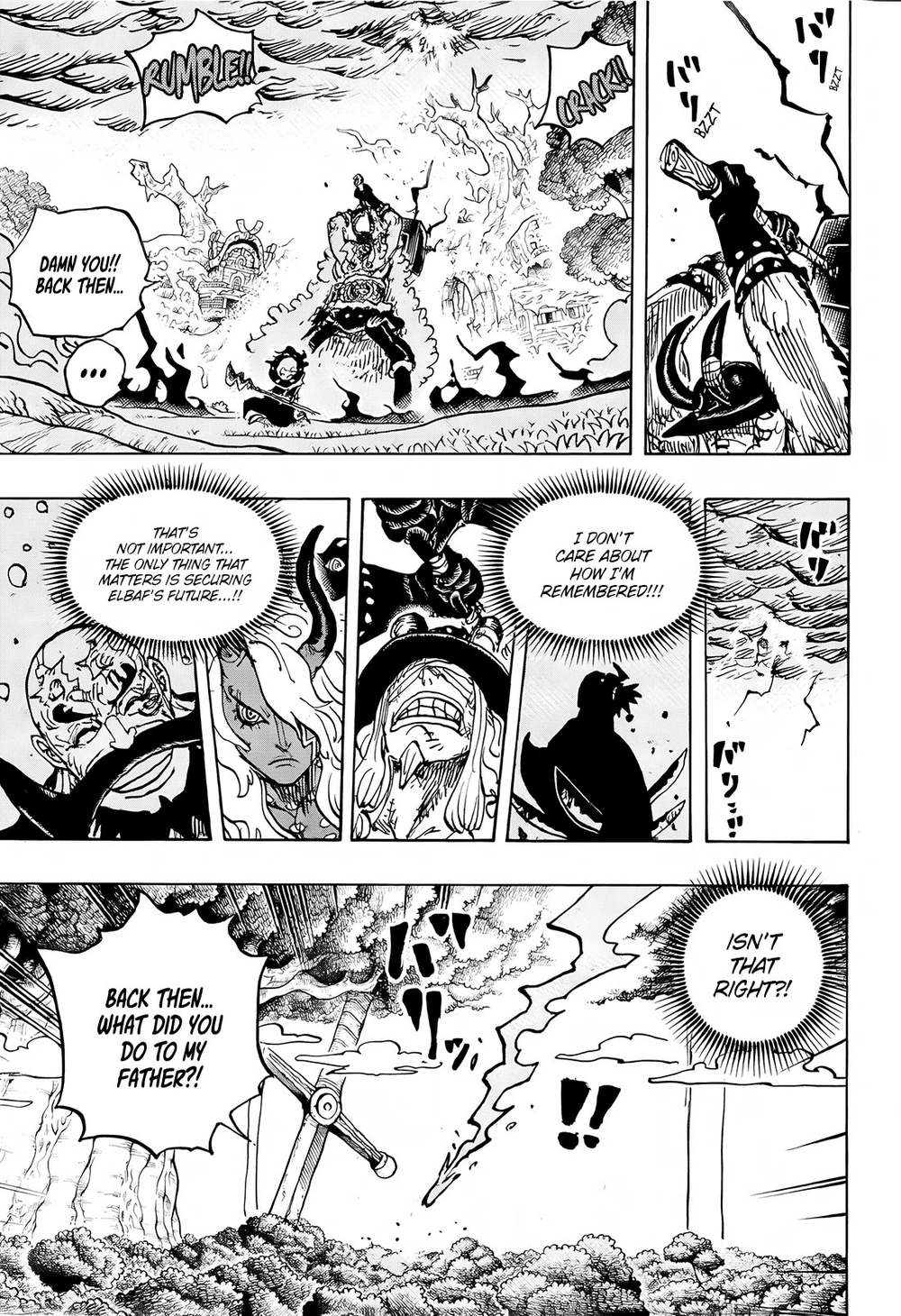 One Piece Chapter 1181 page 3 - Chapter 1181: A God and A Devil
