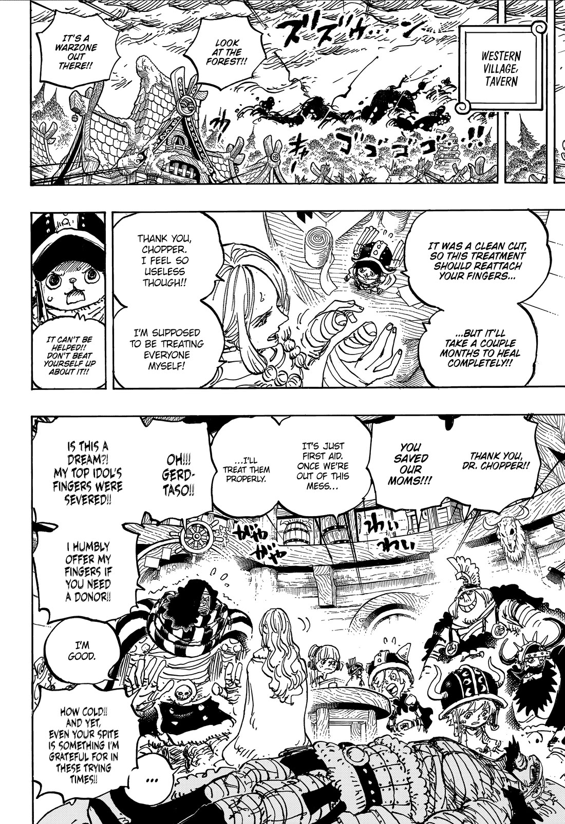 One Piece Chapter 1182 page 10 - Chapter 1182: Zaza