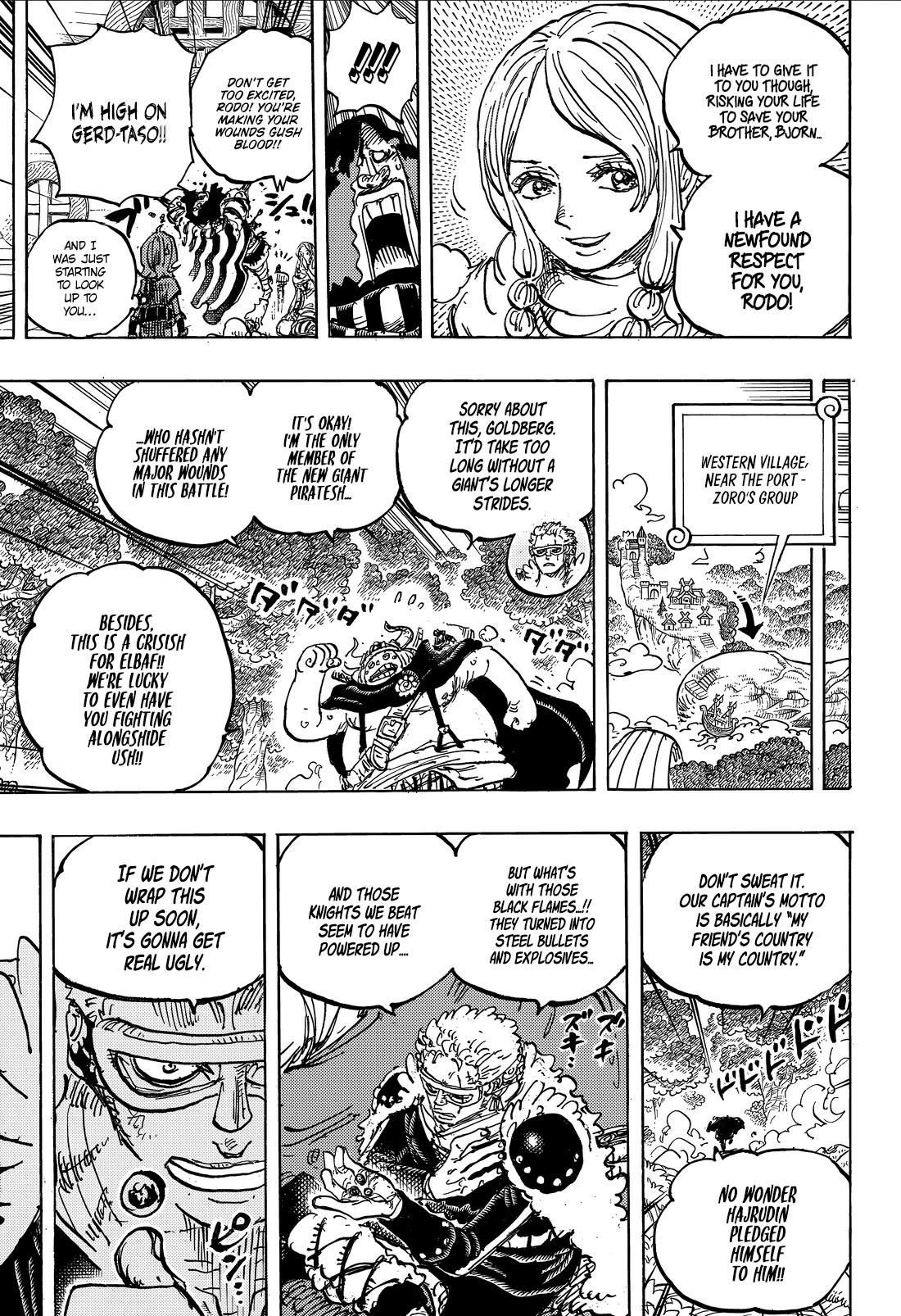 One Piece Chapter 1182 page 11 - Chapter 1182: Zaza