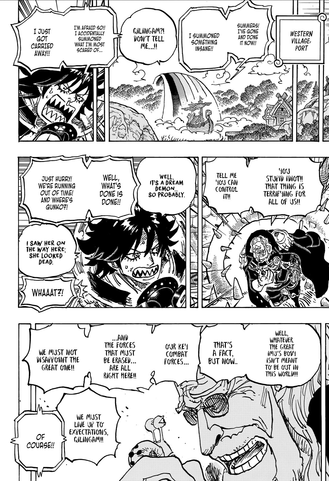 One Piece Chapter 1182 page 12 - Chapter 1182: Zaza