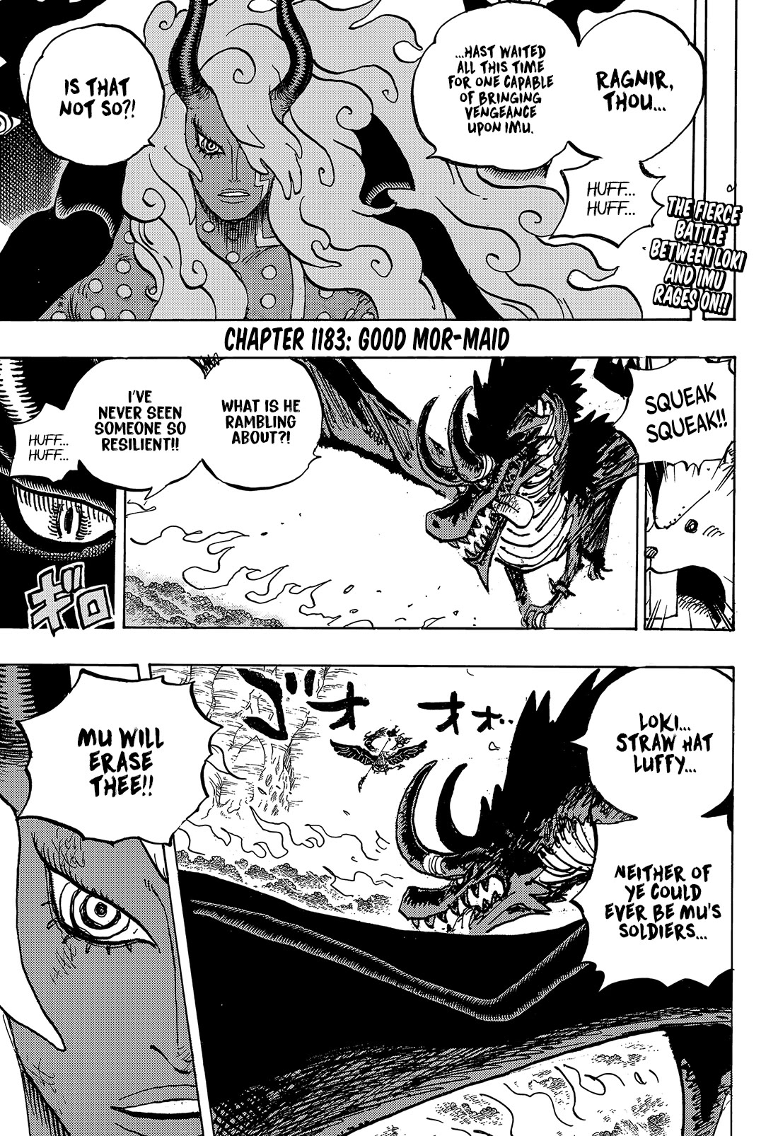 One Piece Chapter 1183 page 4 - Chapter 1183: Good Mor-Maid