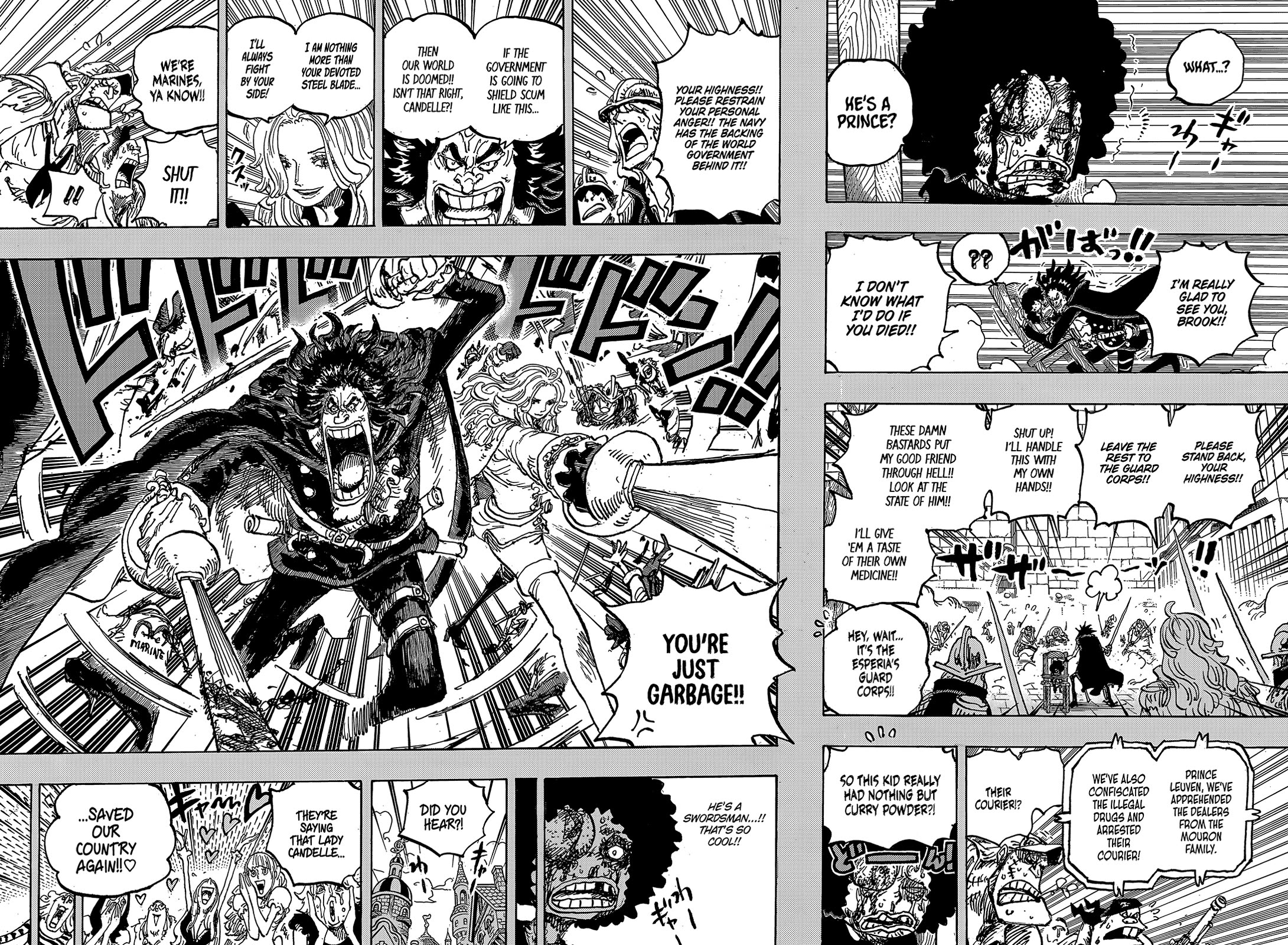 One Piece manga, chapter 1184, page 12 of 17