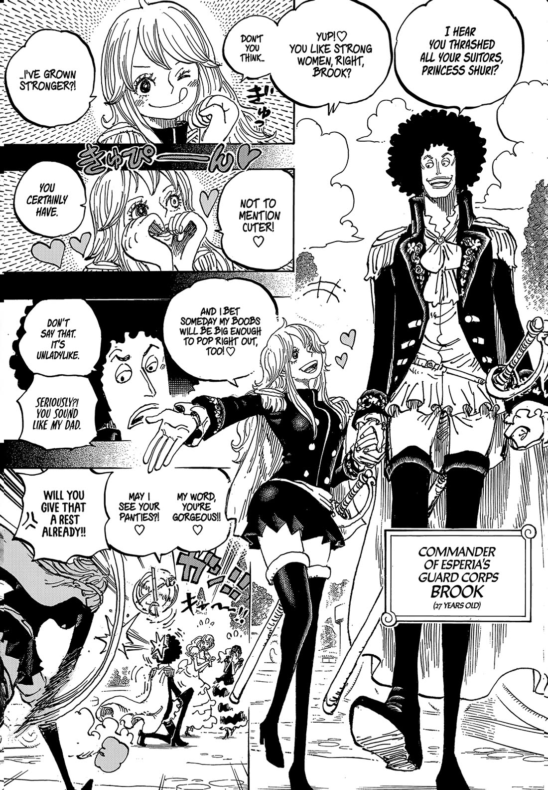 One Piece manga, chapter 1184, page 5 of 17