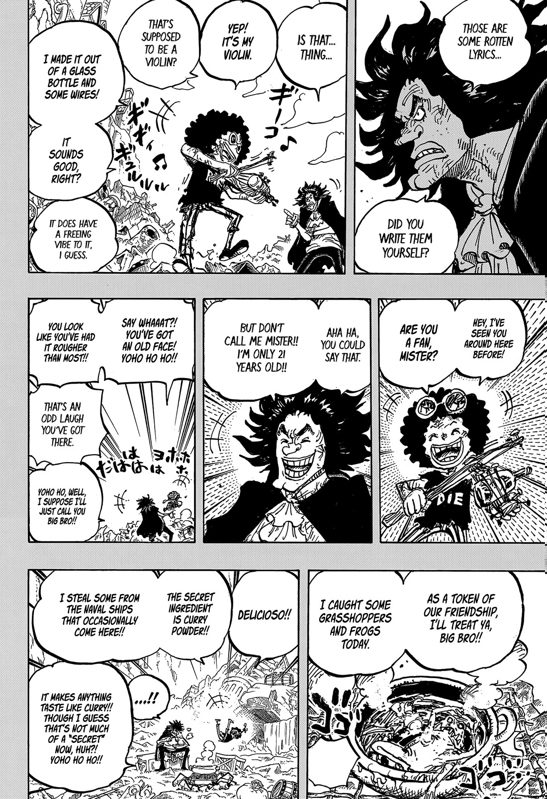 One Piece manga, chapter 1184, page 8 of 17