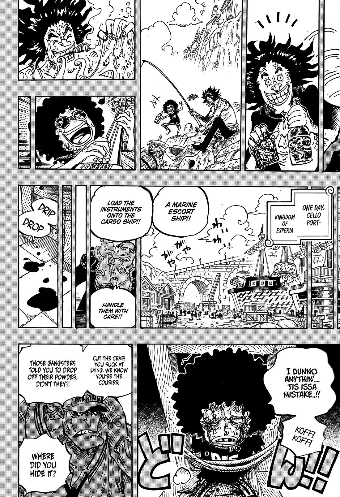 One Piece manga, chapter 1184, page 10 of 17
