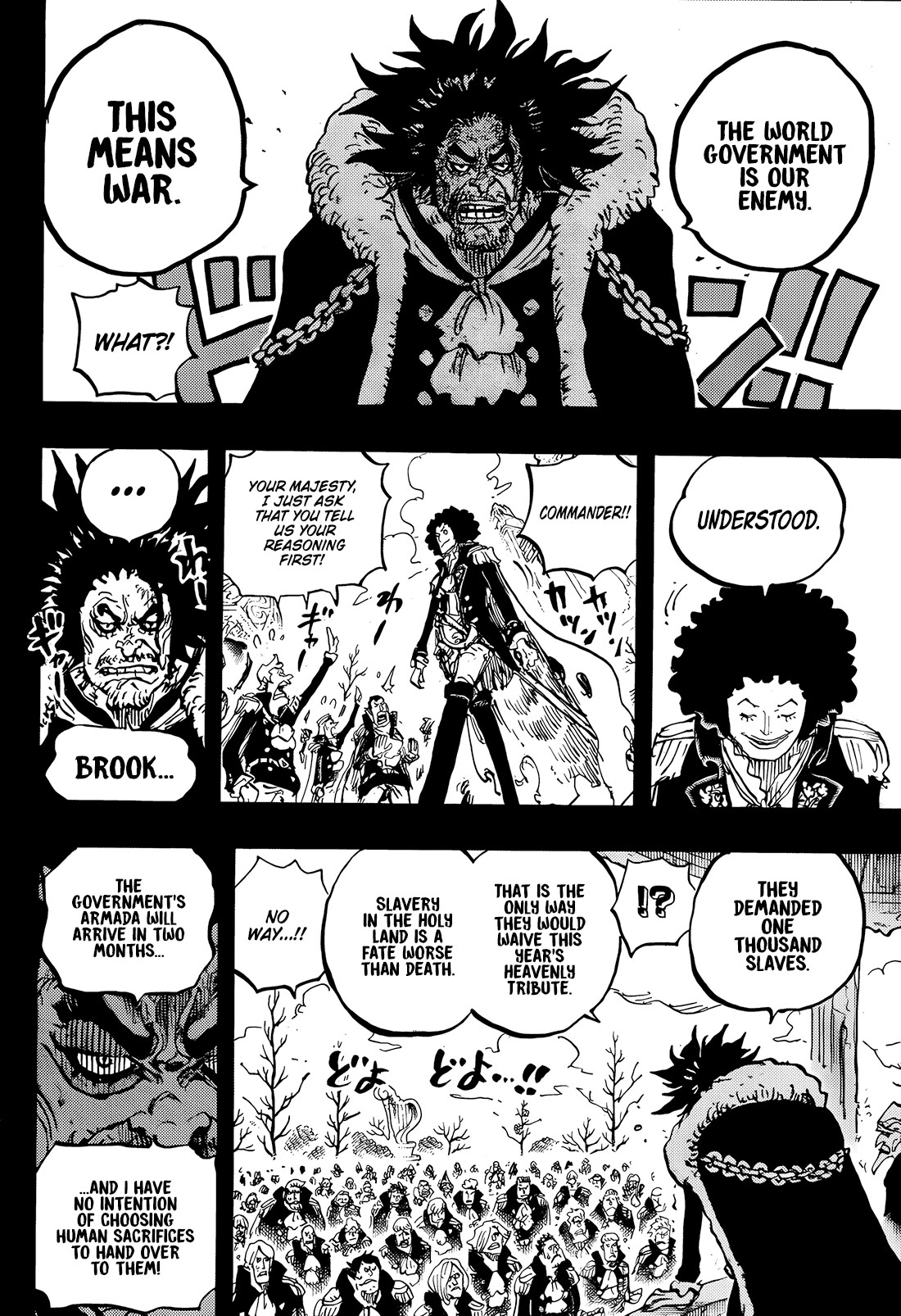 One Piece Chapter 1185 page 13 - Chapter 1185: Y'all Better Buzz off