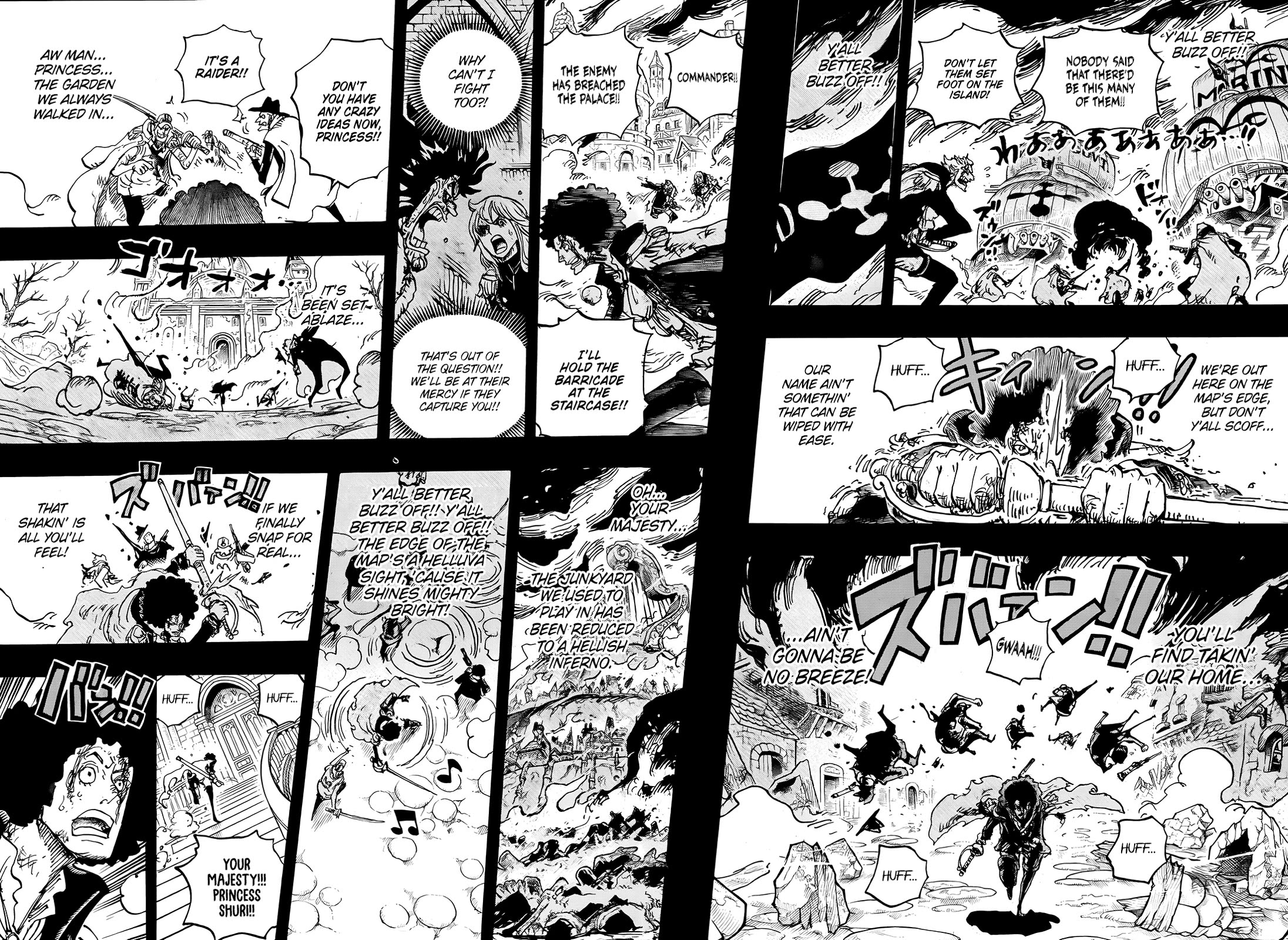 One Piece Chapter 1185 page 15 - Chapter 1185: Y'all Better Buzz off