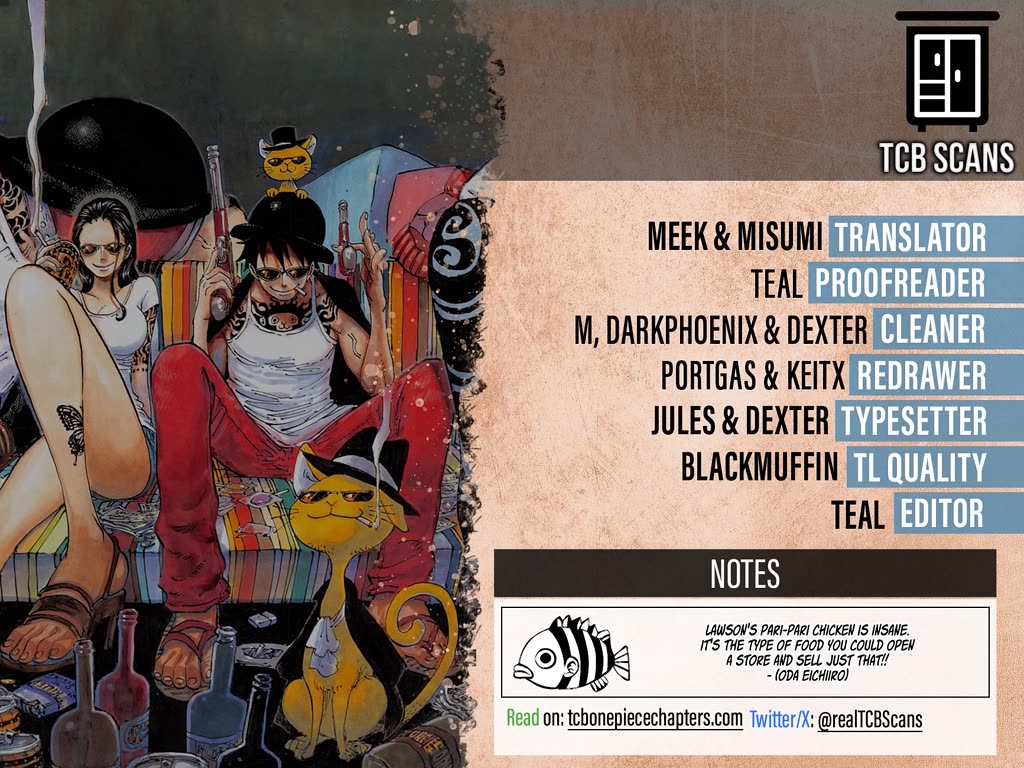 One Piece Chapter 1185 page 2 - Chapter 1185: Y'all Better Buzz off