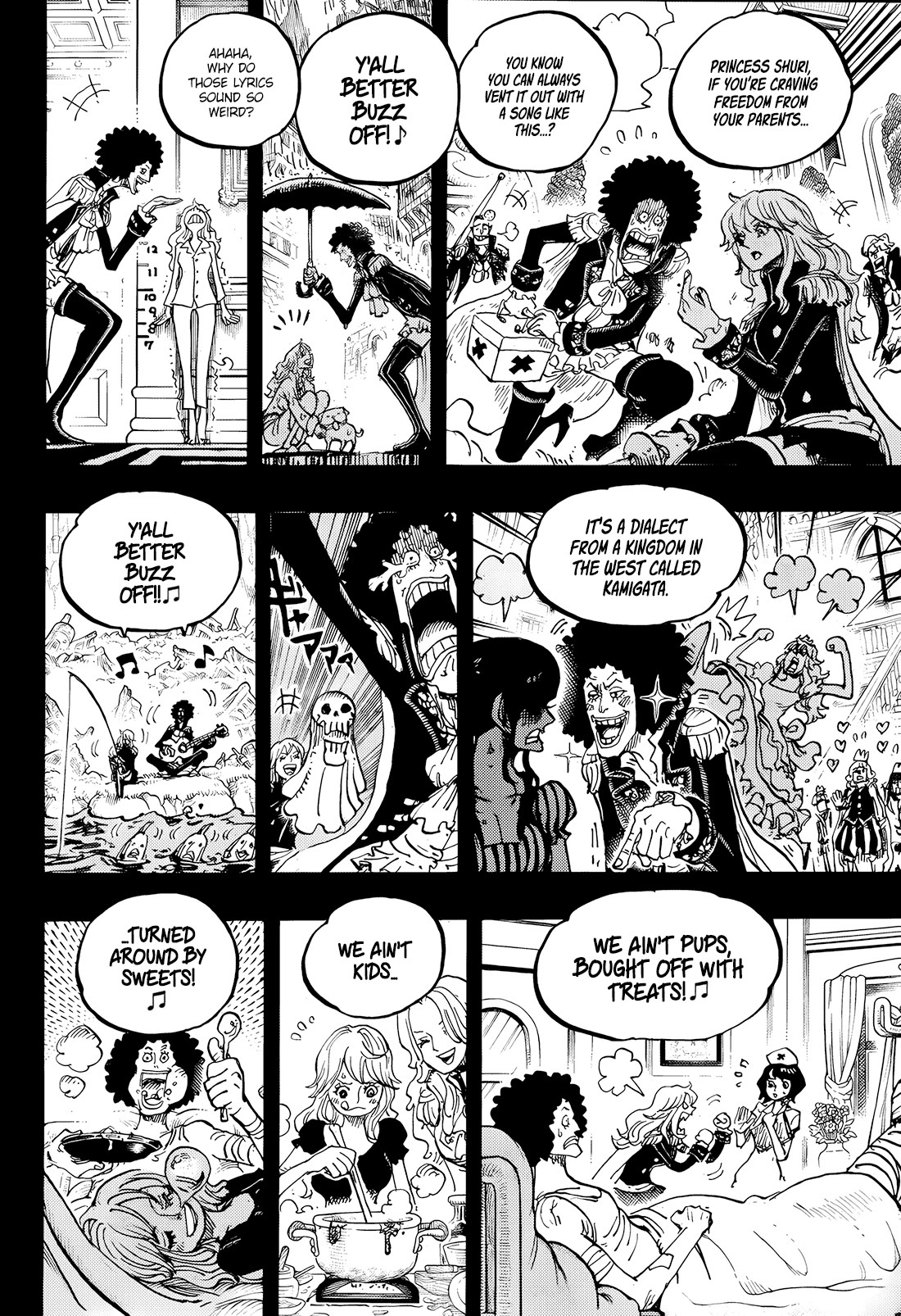 One Piece Chapter 1185 page 9 - Chapter 1185: Y'all Better Buzz off