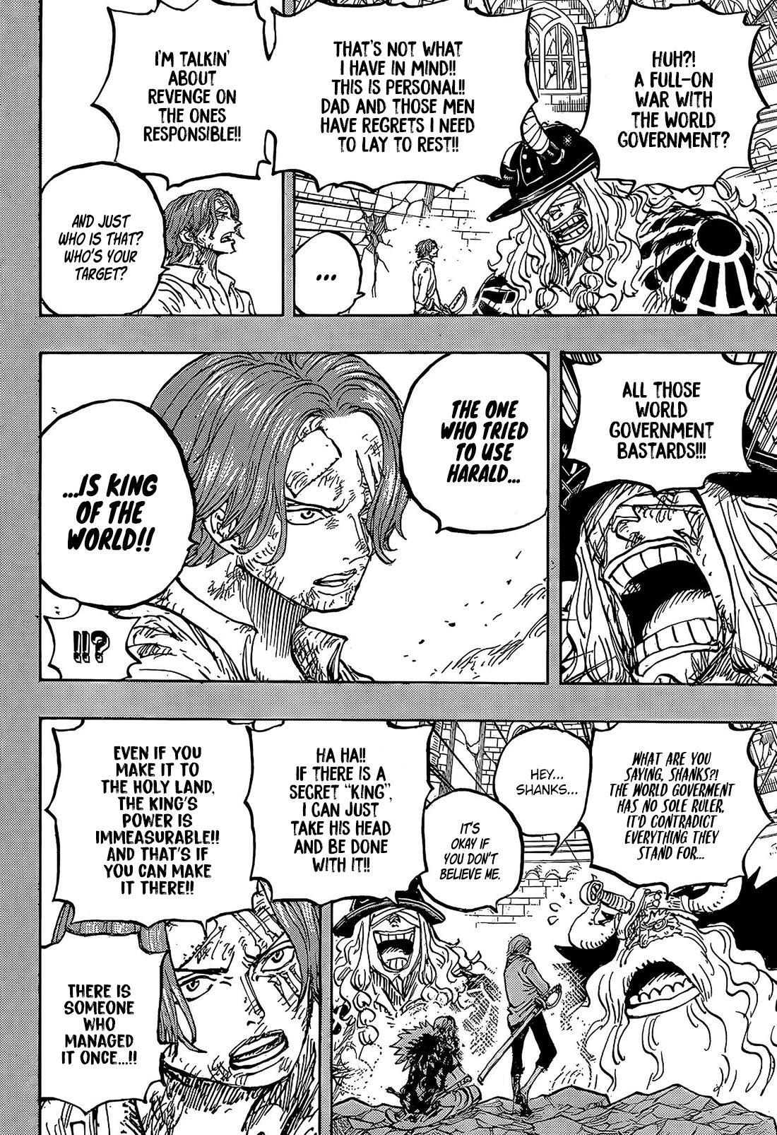 One Piece Chapter 1189 page 10 - Chapter 1189: King of the world