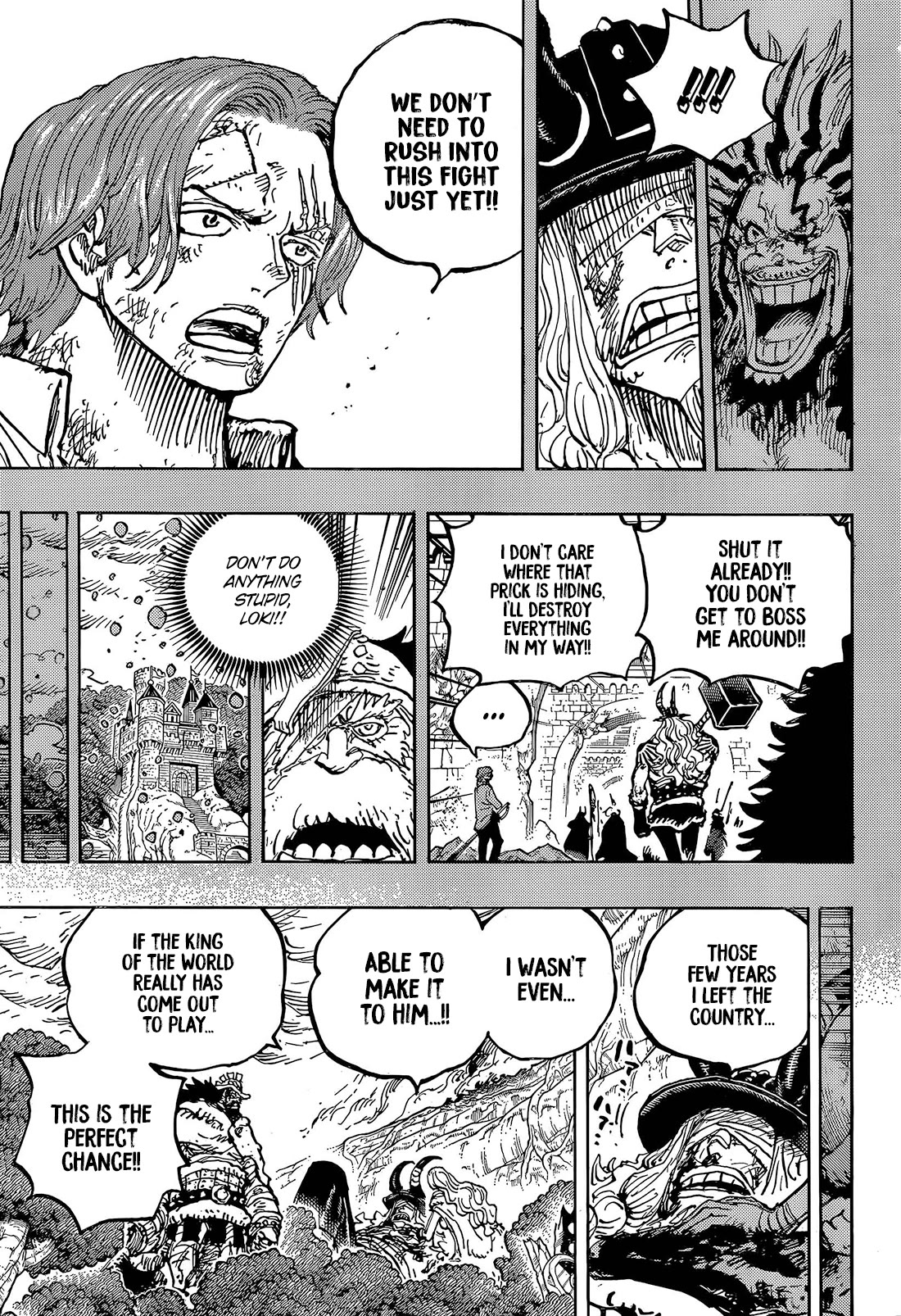 One Piece Chapter 1189 page 11 - Chapter 1189: King of the world