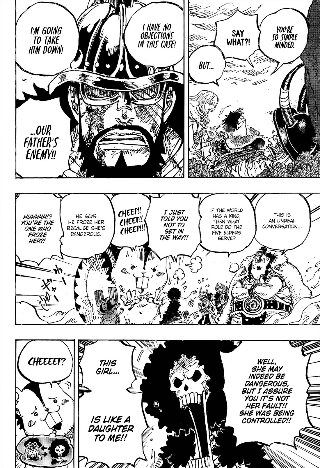 One Piece Chapter 1189 page 12 - Chapter 1189: King of the world