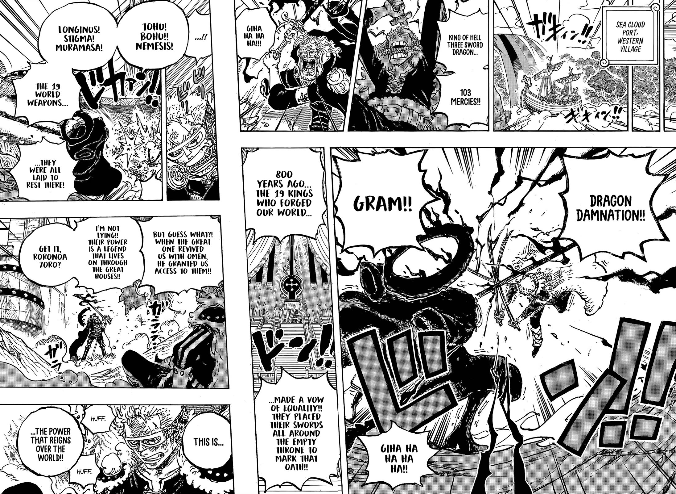 One Piece Chapter 1189 page 14 - Chapter 1189: King of the world