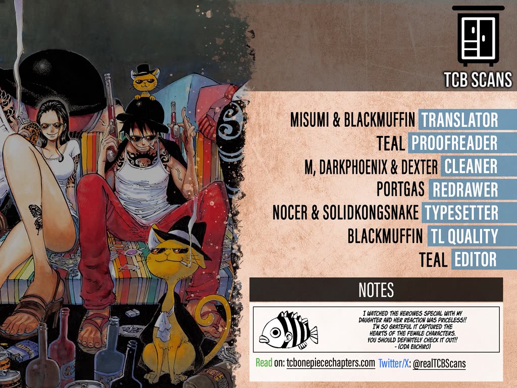One Piece Chapter 1189 page 2 - Chapter 1189: King of the world