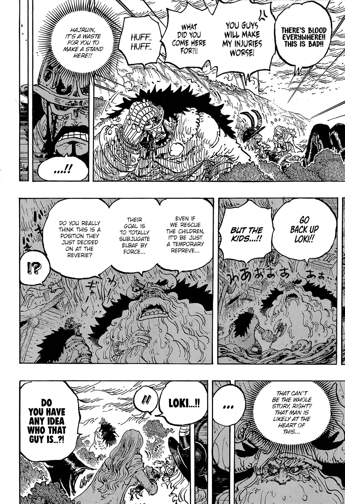 One Piece Chapter 1189 page 6 - Chapter 1189: King of the world