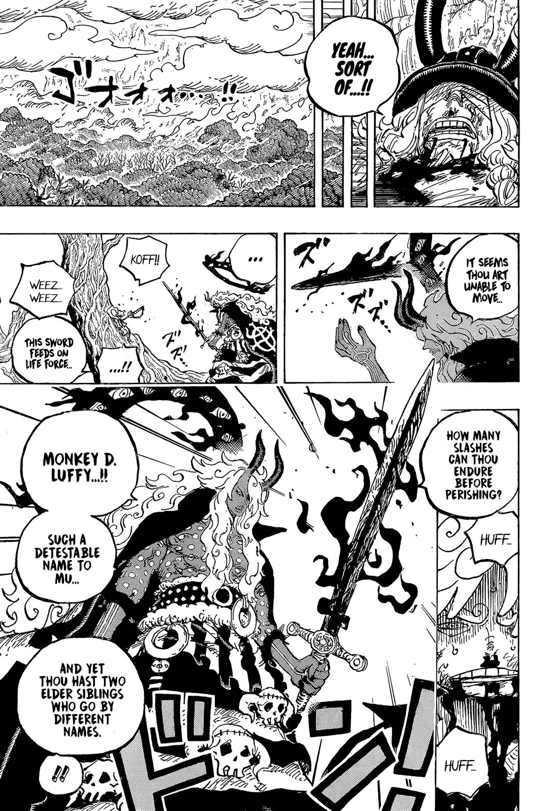 One Piece Chapter 1189 page 7 - Chapter 1189: King of the world