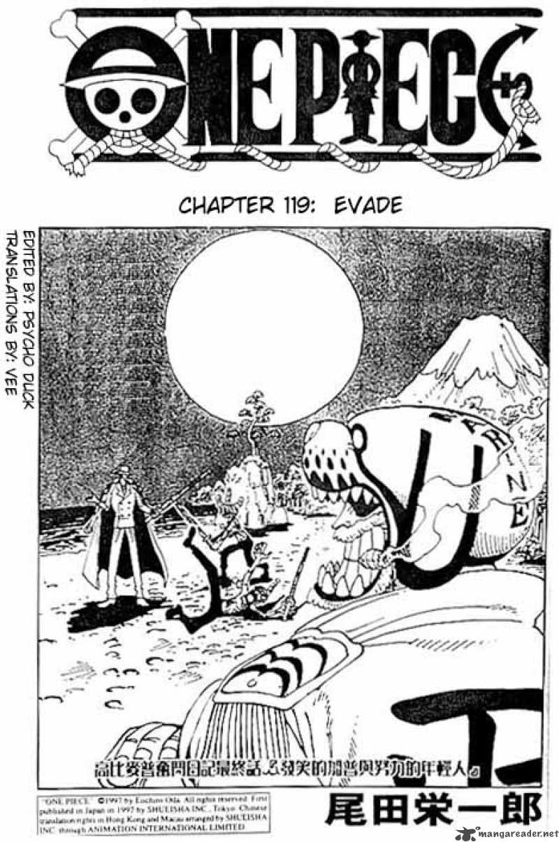 One Piece Chapter 119 page 1 - Chapter 119: Makeshift