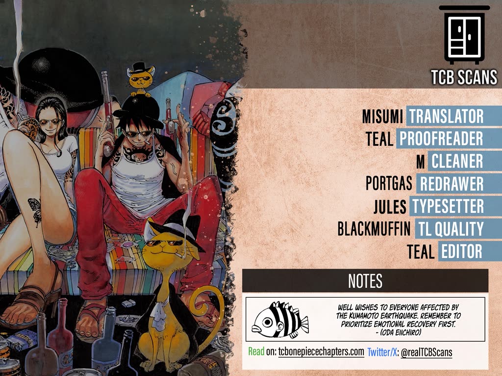 One Piece Chapter 1190 page 2 - Chapter 1190: One Whose Death is Celebrated