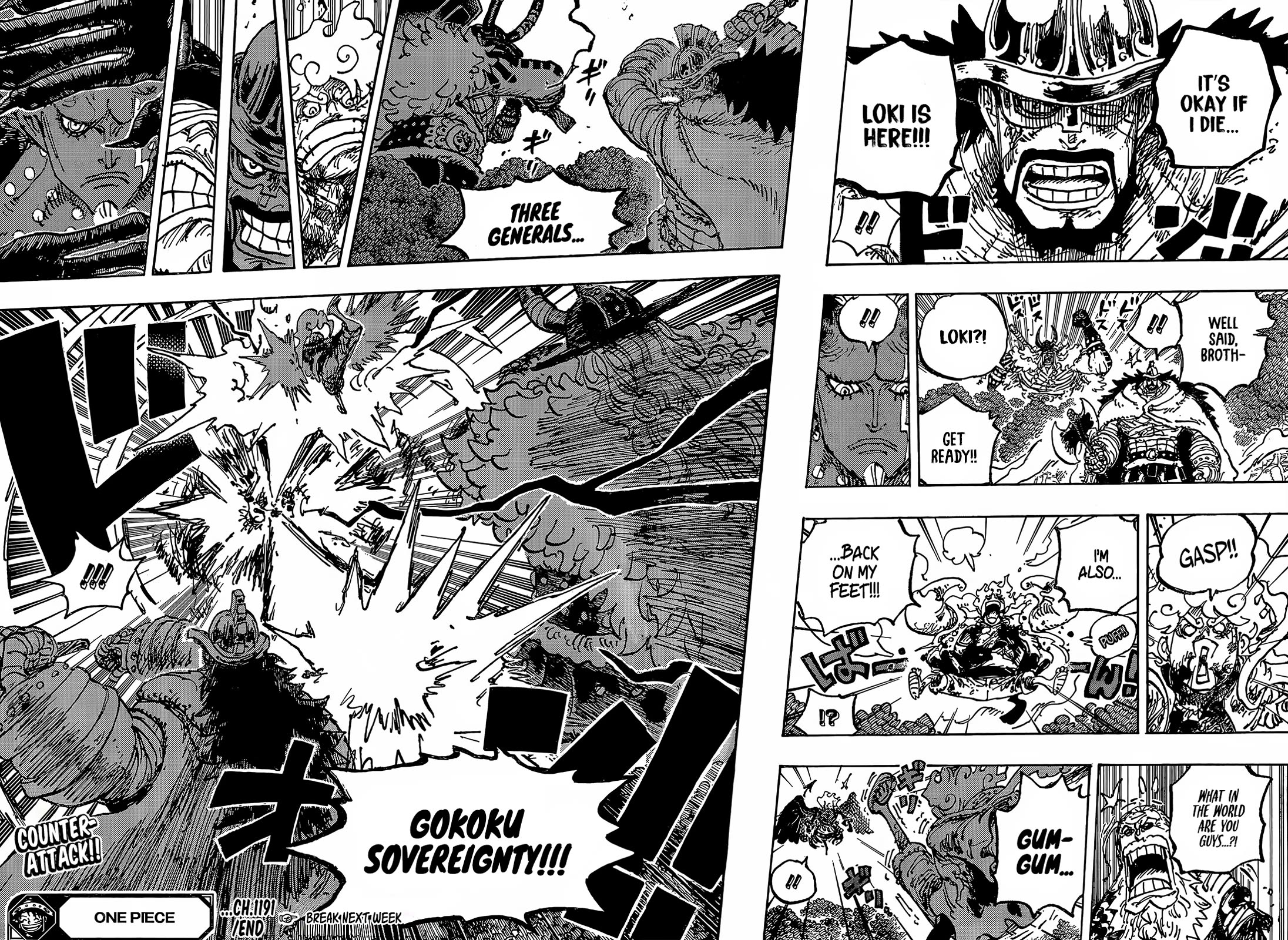 One Piece Chapter 1191 page 13 - Chapter 1191: Loki is Here