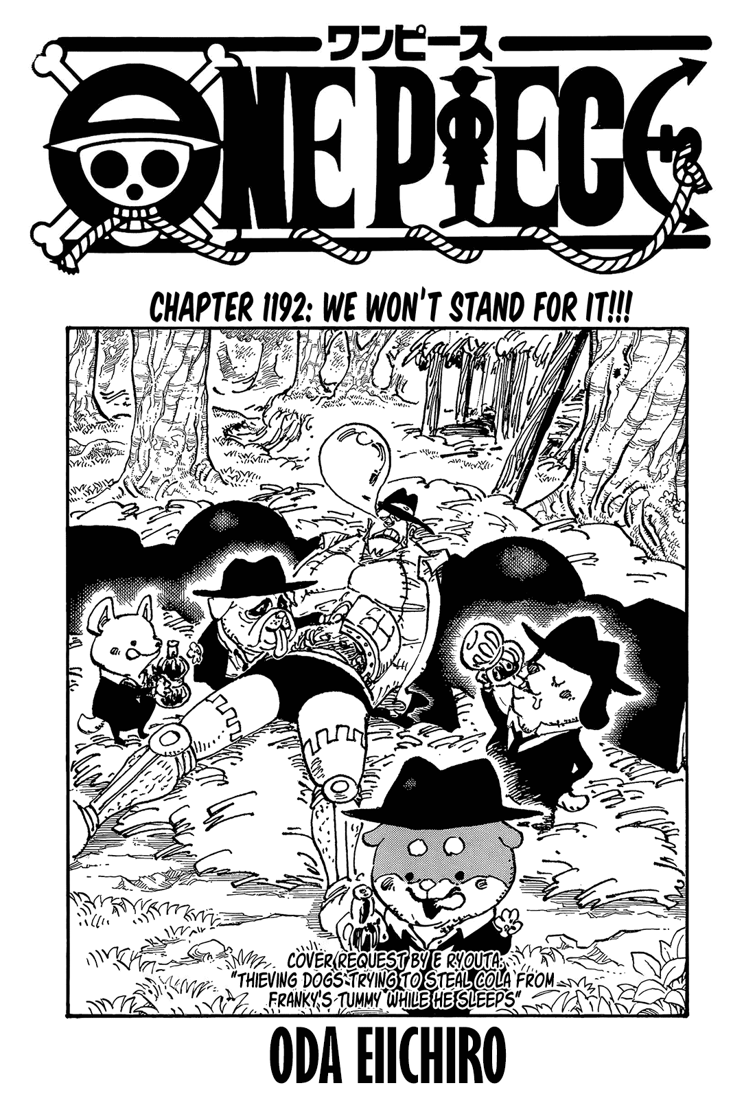 One Piece Chapter 1192 page 1 - Chapter 1192: We won't stand for it