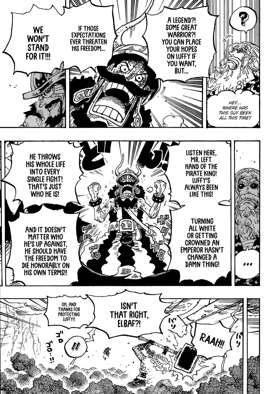 One Piece Chapter 1192 page 11 - Chapter 1192: We won't stand for it