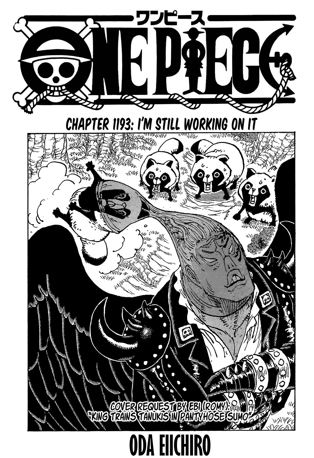 One Piece Chapter 1193 page 1 - Chapter 1193: I'am still working on it