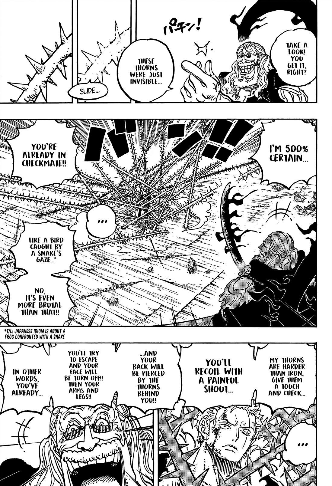 One Piece Chapter 1193 page 13 - Chapter 1193: I'am still working on it