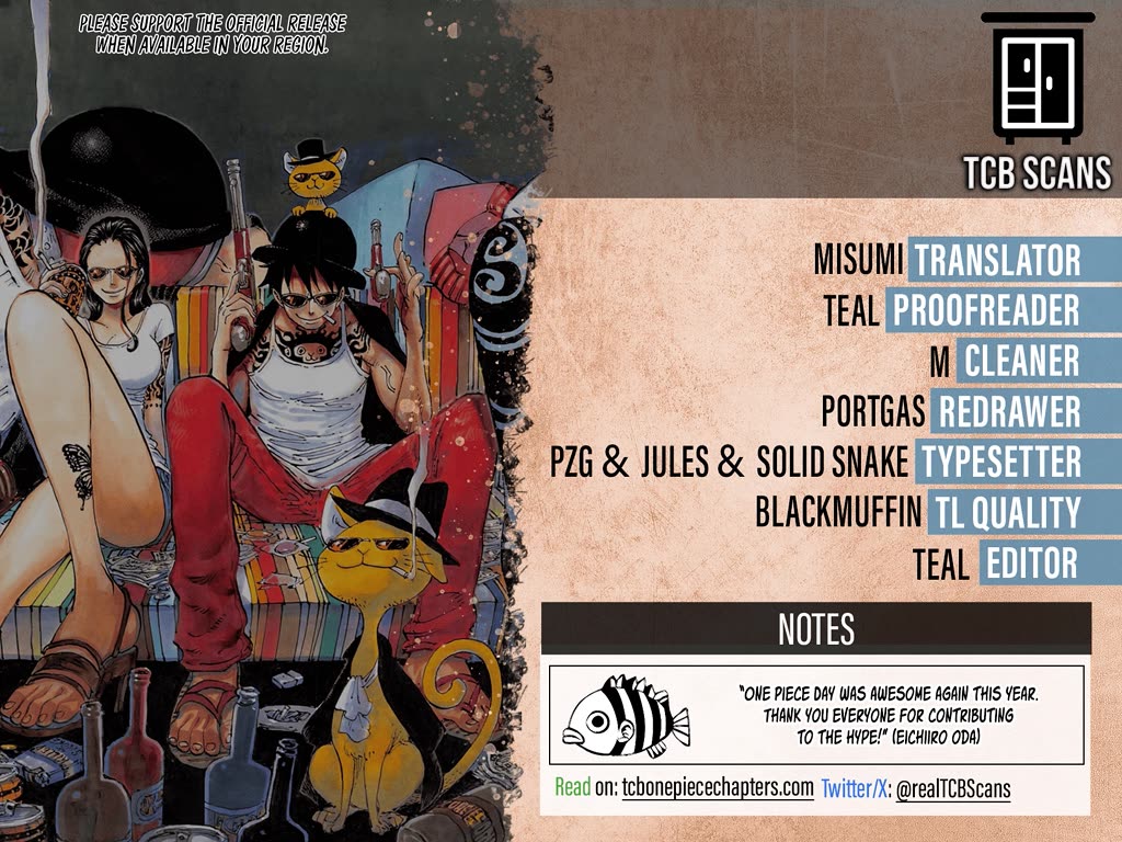 One Piece Chapter 1193 page 2 - Chapter 1193: I'am still working on it