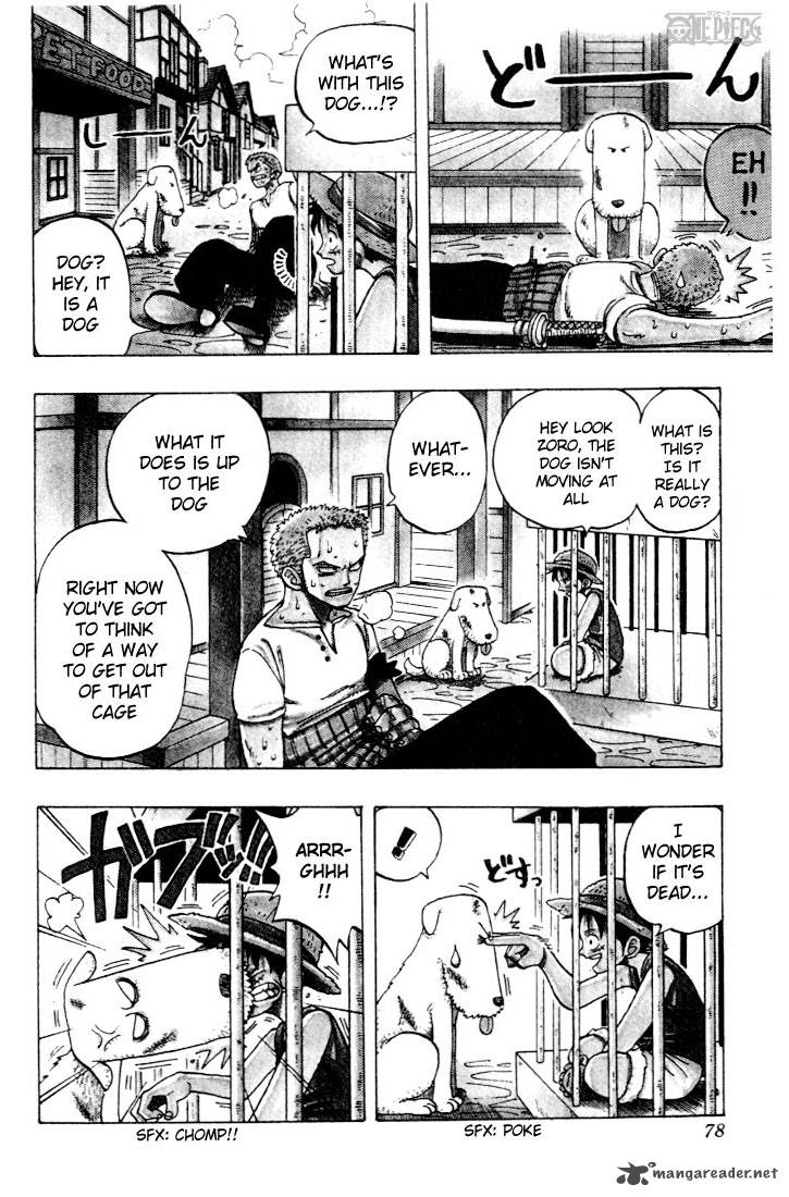 One Piece Chapter 12 page 6 - Chapter 12: Dog
