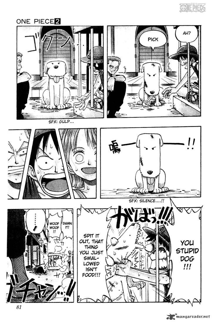 One Piece Chapter 12 page 9 - Chapter 12: Dog