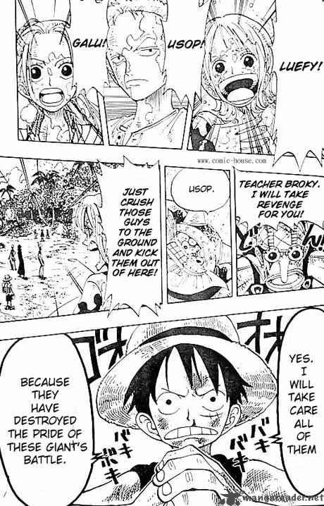One Piece Chapter 122 page 17 - Chapter 122: A Dead Body is Useless