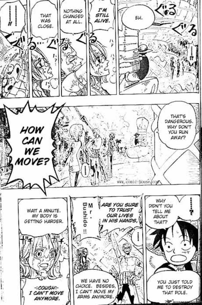 One Piece Chapter 123 page 11 - Chapter 123: Luffy vs. Mr. 3