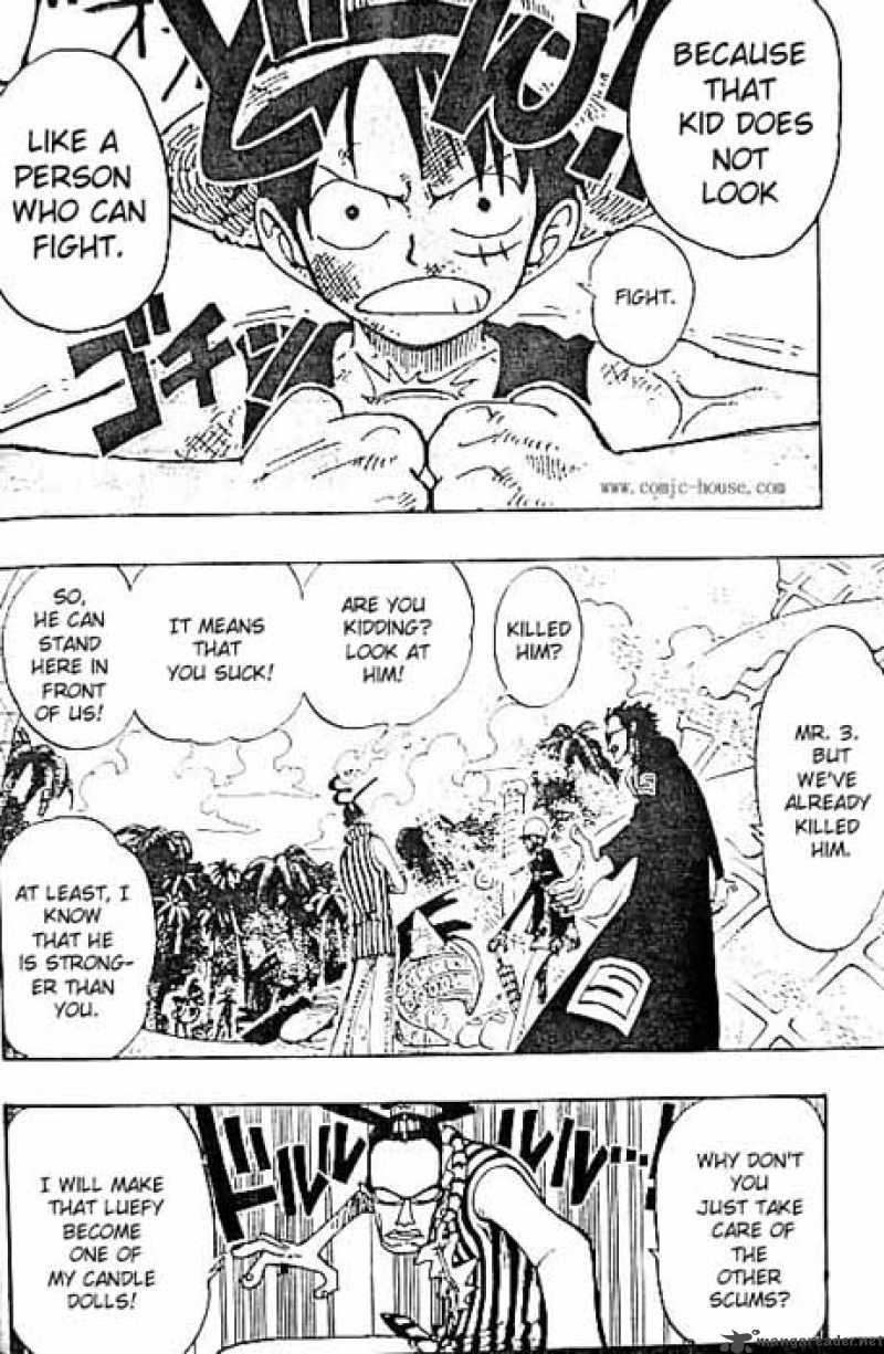 One Piece Chapter 123 page 4 - Chapter 123: Luffy vs. Mr. 3