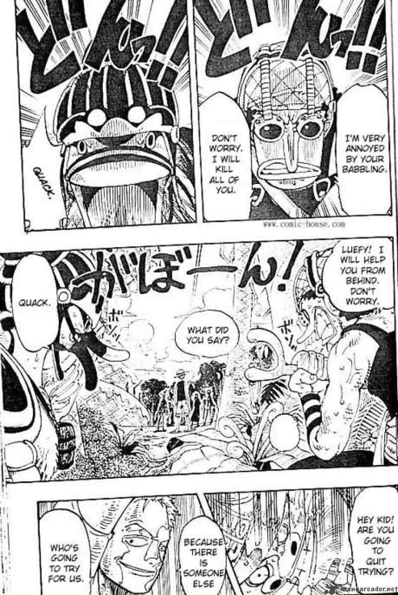 One Piece Chapter 123 page 5 - Chapter 123: Luffy vs. Mr. 3